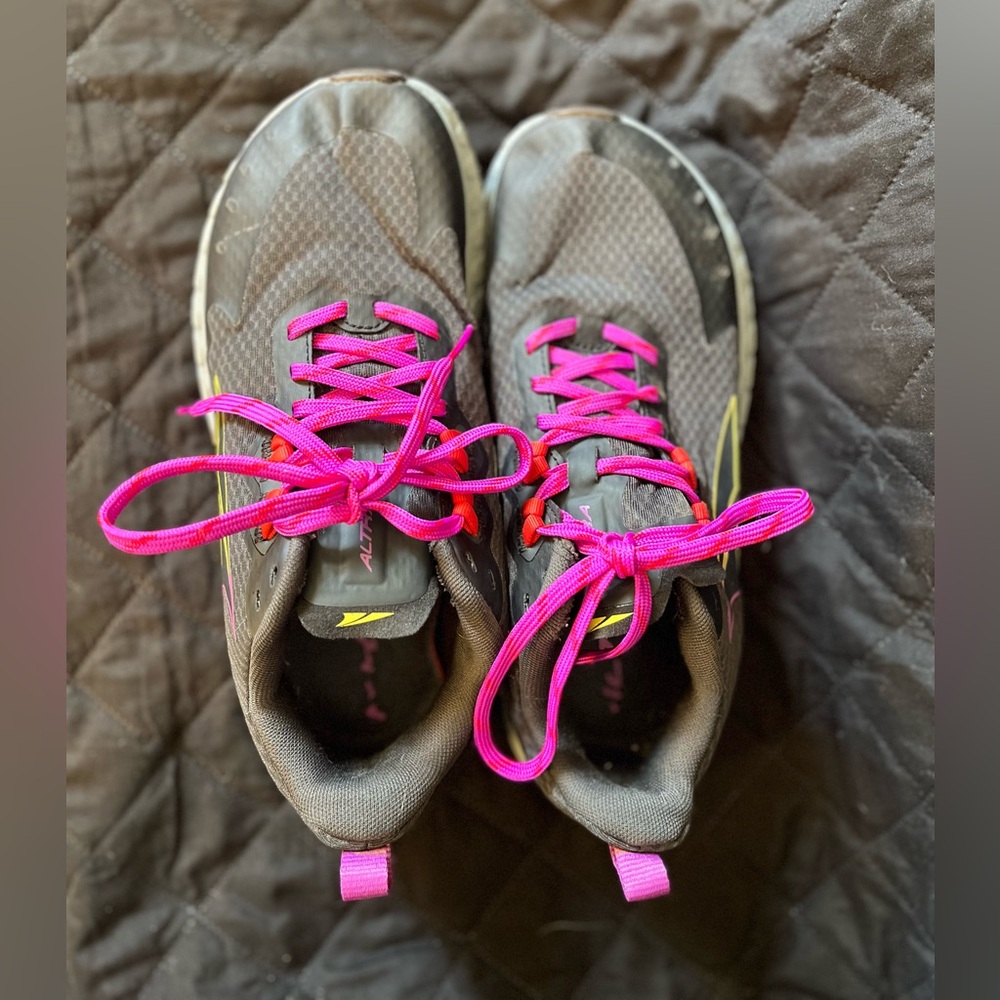 Women's Altra Athletic Shoes with Pink Laces